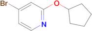 4-Bromo-2-(cyclopentyloxy)pyridine