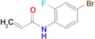 n-(4-Bromo-2-fluorophenyl)prop-2-enamide