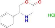 (5r)-5-Phenylmorpholin-2-one hydrochloride