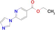 Ethyl 6-(1h-imidazol-1-yl)pyridine-3-carboxylate