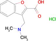 3-[(dimethylamino)methyl]-1-benzofuran-2-carboxylic acid hydrochloride