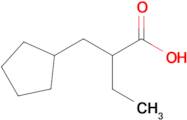 2-(Cyclopentylmethyl)butanoic acid