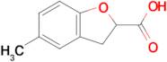 5-Methyl-2,3-dihydro-1-benzofuran-2-carboxylic acid