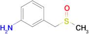 3-(Methanesulfinylmethyl)aniline