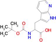 2-{[(tert-butoxy)carbonyl]amino}-3-{1h-pyrrolo[2,3-b]pyridin-3-yl}propanoic acid