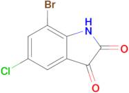 7-Bromo-5-chloro-2,3-dihydro-1h-indole-2,3-dione