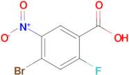 4-Bromo-2-fluoro-5-nitrobenzoic acid