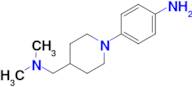 4-{4-[(dimethylamino)methyl]piperidin-1-yl}aniline