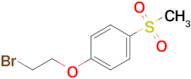 1-(2-Bromoethoxy)-4-methanesulfonylbenzene