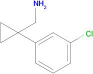 [1-(3-chlorophenyl)cyclopropyl]methanamine