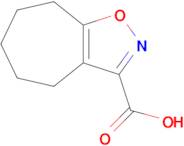 4h,5h,6h,7h,8h-Cyclohepta[d][1,2]oxazole-3-carboxylic acid