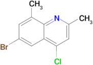 6-Bromo-4-chloro-2,8-dimethylquinoline