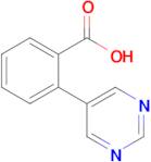 2-(Pyrimidin-5-yl)benzoic acid