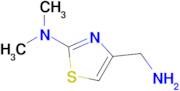 4-(Aminomethyl)-n,n-dimethyl-1,3-thiazol-2-amine