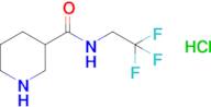 n-(2,2,2-Trifluoroethyl)piperidine-3-carboxamide hydrochloride