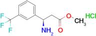 Methyl (3r)-3-amino-3-[3-(trifluoromethyl)phenyl]propanoate hydrochloride