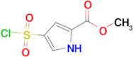 Methyl 4-(chlorosulfonyl)-1h-pyrrole-2-carboxylate