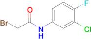 2-Bromo-n-(3-chloro-4-fluorophenyl)acetamide