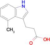 3-(4-Methyl-1h-indol-3-yl)propanoic acid