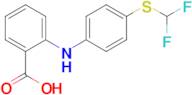 2-({4-[(difluoromethyl)sulfanyl]phenyl}amino)benzoic acid