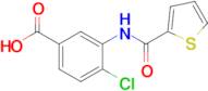 4-Chloro-3-(thiophene-2-amido)benzoic acid