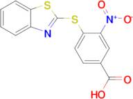 4-(1,3-Benzothiazol-2-ylsulfanyl)-3-nitrobenzoic acid