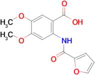 2-(Furan-2-amido)-4,5-dimethoxybenzoic acid