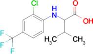2-{[2-chloro-4-(trifluoromethyl)phenyl]amino}-3-methylbutanoic acid