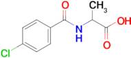 2-[(4-chlorophenyl)formamido]propanoic acid