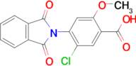 5-Chloro-4-(1,3-dihydro-1,3-dioxo-2H-isoindol-2-yl)-2-methoxybenzoic acid