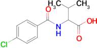 2-[(4-chlorophenyl)formamido]-3-methylbutanoic acid