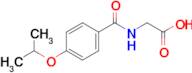 2-{[4-(propan-2-yloxy)phenyl]formamido}acetic acid