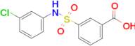 3-[(3-chlorophenyl)sulfamoyl]benzoic acid