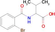 2-[(2-bromophenyl)formamido]-3-methylbutanoic acid