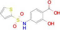 2-Hydroxy-4-(thiophene-2-sulfonamido)benzoic acid