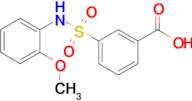 3-[(2-methoxyphenyl)sulfamoyl]benzoic acid