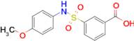 3-[(4-methoxyphenyl)sulfamoyl]benzoic acid