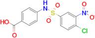 4-(4-Chloro-3-nitrobenzenesulfonamido)benzoic acid