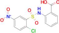 2-(2-Chloro-5-nitrobenzenesulfonamido)benzoic acid