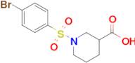 1-(4-Bromobenzenesulfonyl)piperidine-3-carboxylic acid