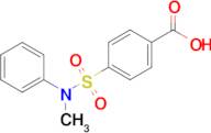 4-[methyl(phenyl)sulfamoyl]benzoic acid