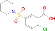 2-Chloro-5-(piperidine-1-sulfonyl)benzoic acid