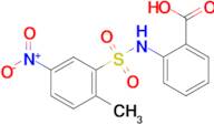 2-(2-Methyl-5-nitrobenzenesulfonamido)benzoic acid