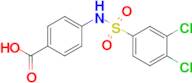 4-(3,4-Dichlorobenzenesulfonamido)benzoic acid