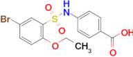 4-(5-Bromo-2-ethoxybenzenesulfonamido)benzoic acid