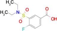 3-(Diethylsulfamoyl)-4-fluorobenzoic acid