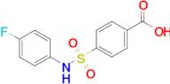 4-[(4-fluorophenyl)sulfamoyl]benzoic acid