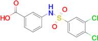 3-(3,4-Dichlorobenzenesulfonamido)benzoic acid