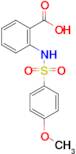 2-(4-Methoxybenzenesulfonamido)benzoic acid