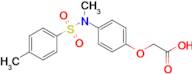 2-[4-(n-methyl4-methylbenzenesulfonamido)phenoxy]acetic acid